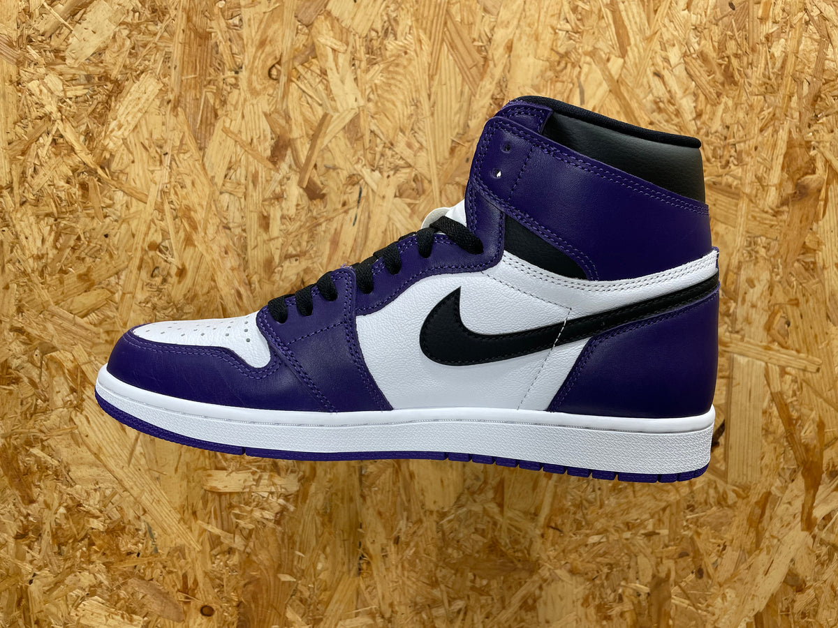 AIR JORDAN 1 RETRO HIGH OG 'COURT PURPLE 2.0' – 360 Soles