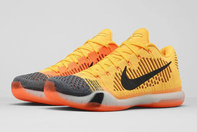 ZOOM KOBE X (M) 747212-818 / Total Orange/Laser Orange-Tumbled Grey-Black