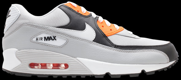 NIKE AIR MAX 90 (M) NTRL GREY / WHITE-MID FG / TTL ORANGE