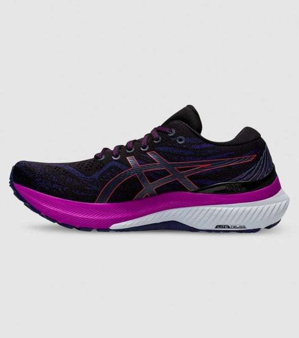 ASICS GEL KAYANO 29 (W) 1012B272-003 / BLACK - RED ALERT (PURPLE)