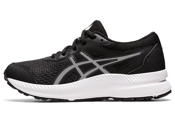 ASICS GEL CONTEND 8 (GS) / BLACK/WHITE /1014A259-002