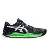 ASICS GEL-RESOLUTION 8 (M) 1041A079-003 / BLACK / GREEN GECKO