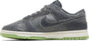 NIKE DUNK LOW RETRO PRM (M) DQ7681-001 / RUN GREY / PHANTOM SCREAM GREEN