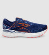 BROOKS GLYCERIN GTS 20 WIDE (M-2E) 110383_2E_444 / BLUE / ORANGE