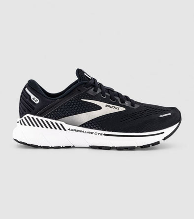 BROOKS ADRENALINE GTS 22 (W) WIDE / 120353-1d-043 / BLACK / WHITE -SILVER