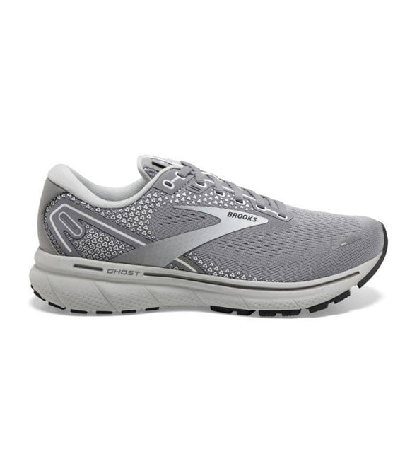 BROOKS GHOST 14 (W-D) GREY / ALLOY / 120356_1D_089