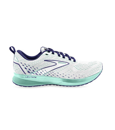 BROOKS LEVITATE 5 (W) WHITE / AQUA / BLUE / 120357 1B 127