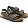 BIRKENSTOCK MILANO (M) 0034101 / DARK BROWN SMOOTH LEATHER