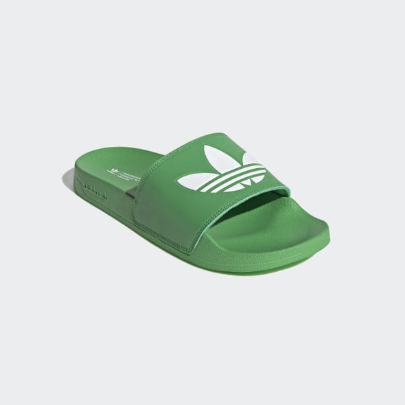 ADILETTE LITE (M) FX5909 / GREEN - WHITE