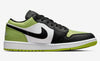 Air Jordan 1 Low Covered in Vivid Green Snakeskin  dx4446-301