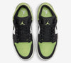 Air Jordan 1 Low Covered in Vivid Green Snakeskin  dx4446-301