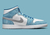 AIR JORDAN 1 MID SE 'WASHED FRENCH BLUE' (M) DN3706-401