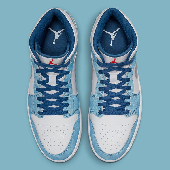 AIR JORDAN 1 MID SE 'WASHED FRENCH BLUE' (M) DN3706-401