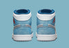 AIR JORDAN 1 MID SE 'WASHED FRENCH BLUE' (M) DN3706-401