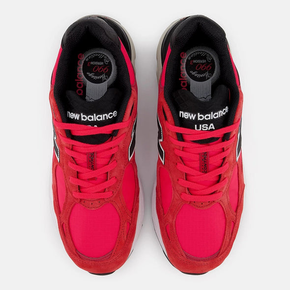 NEW BALANCE /  'Made in USA' 990PL3 / RED/BLACK