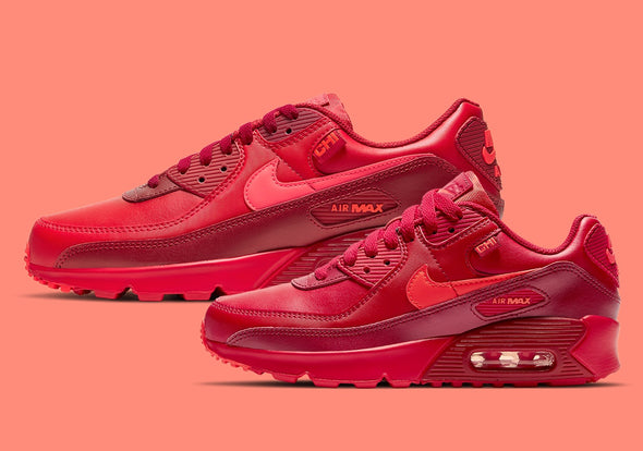 AIR MAX 90 CITY PACK "CHICAGO" (M) DH0146-600 / RED / BRIGHT CRIMSON
