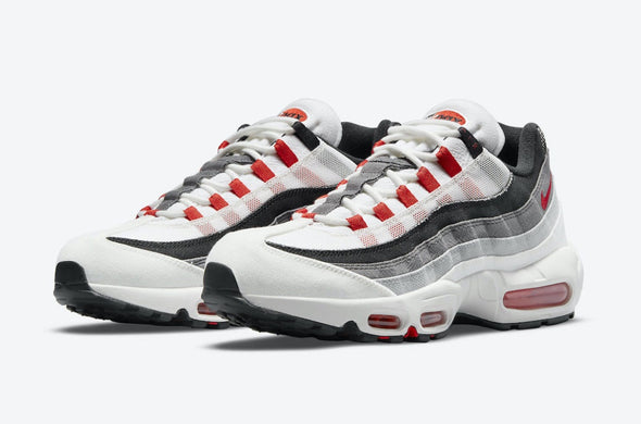 NIKE AIR MAX 95 "SAKURA" SP (M) DH9792-100 / Summit White/Off-Noir/Light Smoke Grey/Chile Red