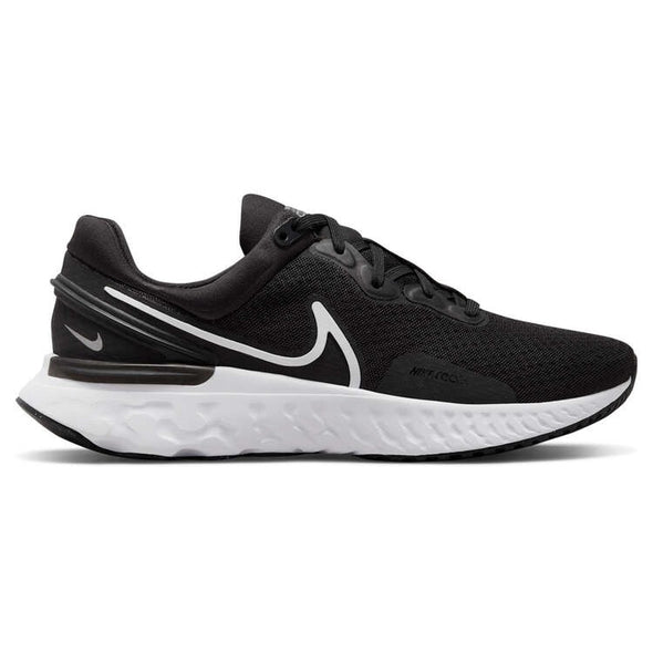 NIKE REACT MILER 3 (W)  DD0491-001 / BLACK / WHITE-ANTHRACITE