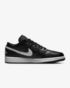 AIR JORDAN 1 LOW (W)  DV0990-001 / BLACK / WHITE