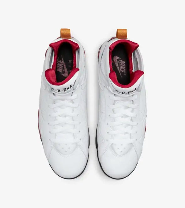 AIR JORDAN 7 RETRO WHITE/BLACK/CARDINAL RED CU9307-106