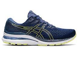 ASICS GEL KAYANO 28 (M) 1011B189-401 / THUNDER BLUE / GLOW YELLOW