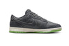 NIKE DUNK LOW RETRO PRM (M) DQ7681-001 / RUN GREY / PHANTOM SCREAM GREEN