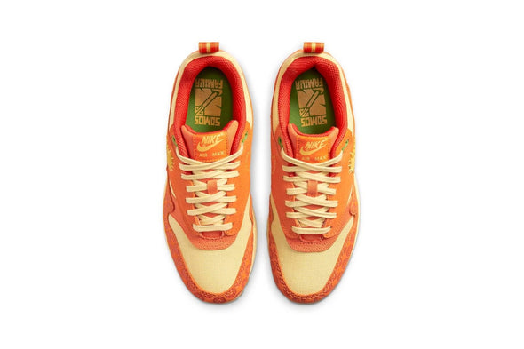 NIKE AIR MAX 1 PRM (W) DZ5352-847 / STARFISH / SOLAR FLARE