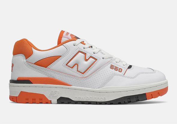 NEW BALANCE 550 (M) BB550HG1 /WHT/ORANGE