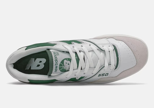 NEW BALANCE 550 (M) BB550WT1 WHITE / GREEN