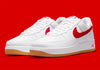AIR FORCE 1 LOW RETRO ' COLOUR OF THE MONTH' (M) DJ3911-102  / WHITE / UNI-RED / GUM YELLOW