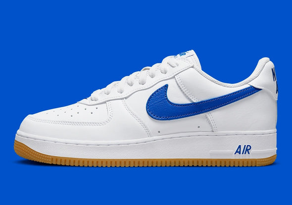 AIR FORCE 1 LOW RETRO 'COLOUR OF THE MONTH' (M) DJ3911-101 / WHITE / ROYAL BLUE / GUM YELLOW