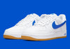 AIR FORCE 1 LOW RETRO 'COLOUR OF THE MONTH' (M) DJ3911-101 / WHITE / ROYAL BLUE / GUM YELLOW