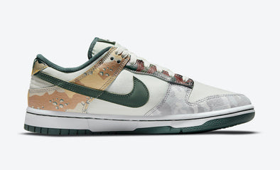 NIKE DUNK LOW SE (M) SAIL / MULTI-CAMO / DH0957-100