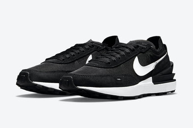 NIKE WAFFLE ONE (W) DC2533-001 / BLACK-WHITE