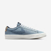 NIKE ZOOM BLAZER SB LOW PRO PRM (M)  DM8890-100 / SUMMIT WHITE / MIDNIGHT NAVY