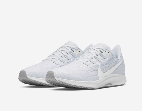 NIKE AIR PEGASUS 36 'TRIPLE WHITE' (M)  / AQ2203-100