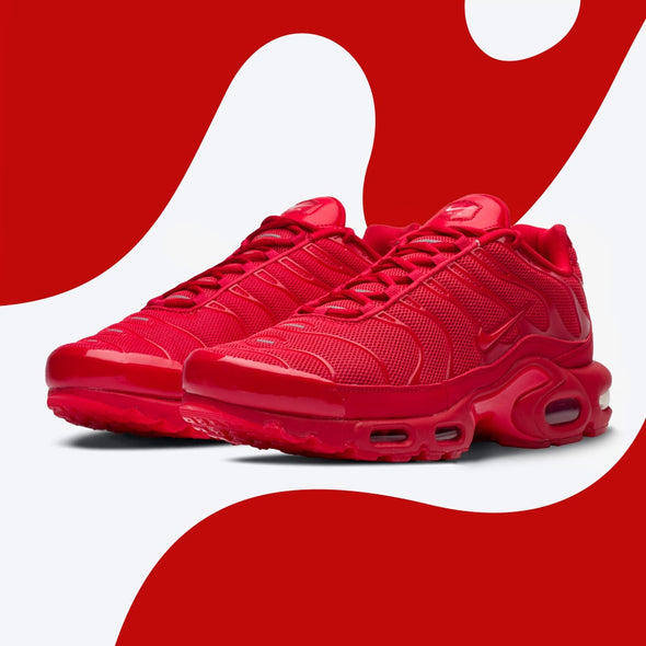 NIKE AIR MAX PLUS (M) 604133-604 /UNIVERSITY RED